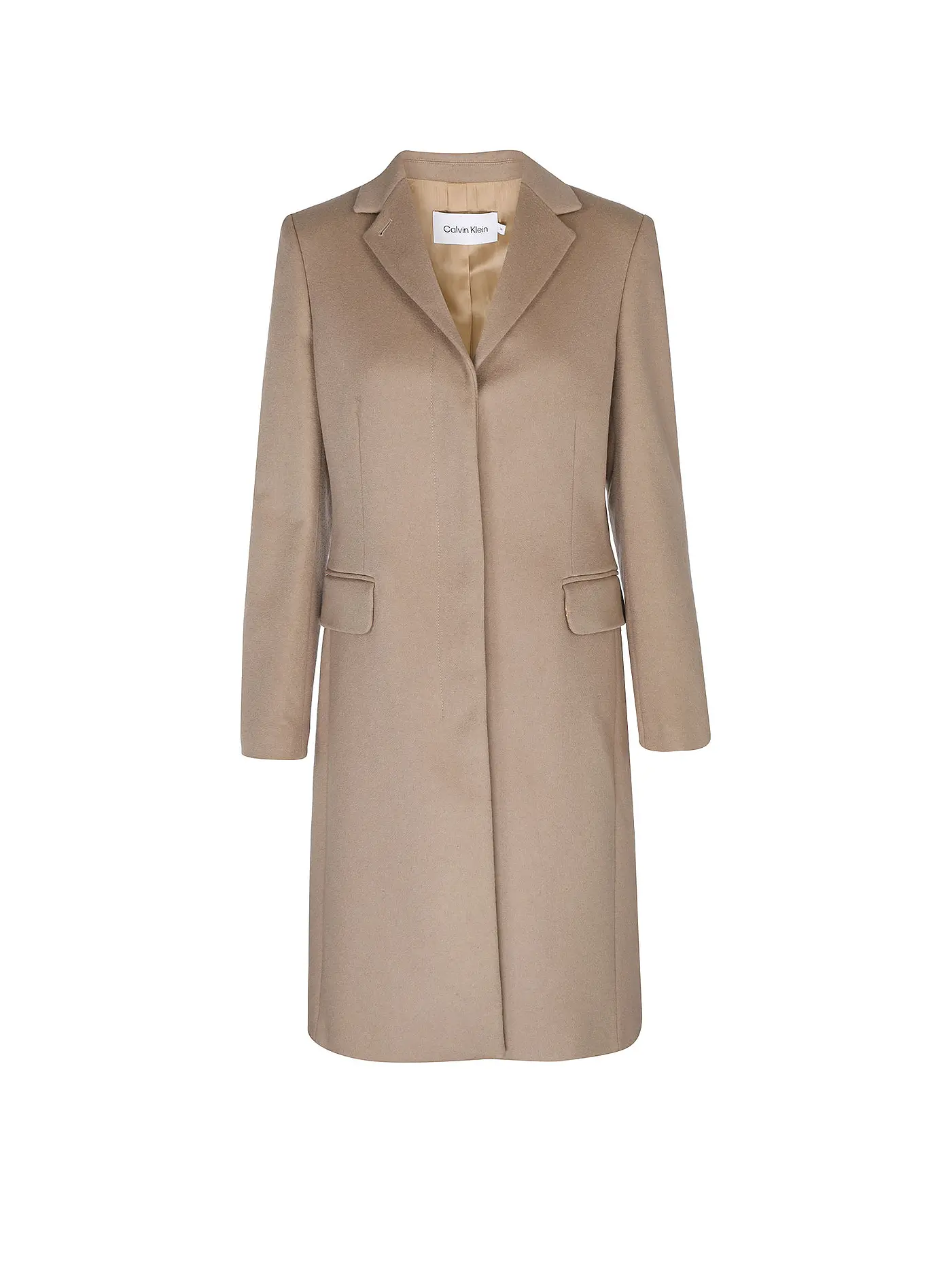CALVIN KLEIN | Mantel ESSENTIAL | beige